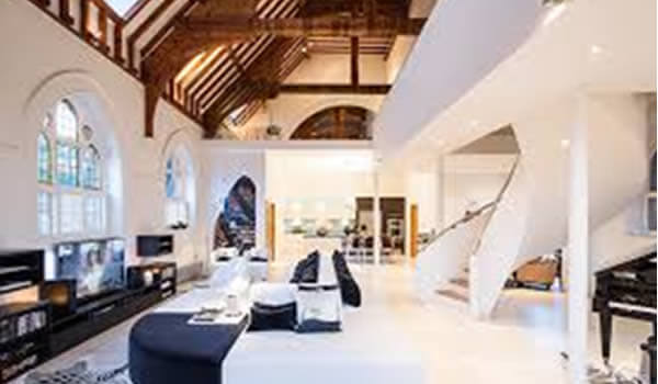 Internal inspection of ceiling and fittings